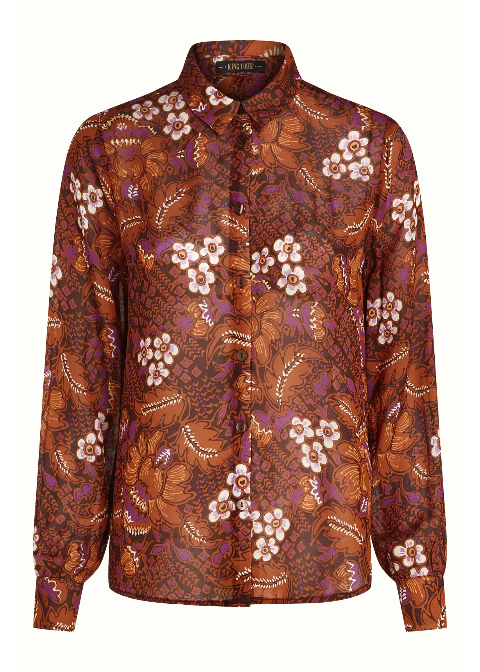 KING LOUIE KING LOUIE MAISIE BLOUSE MYRTLE 10993