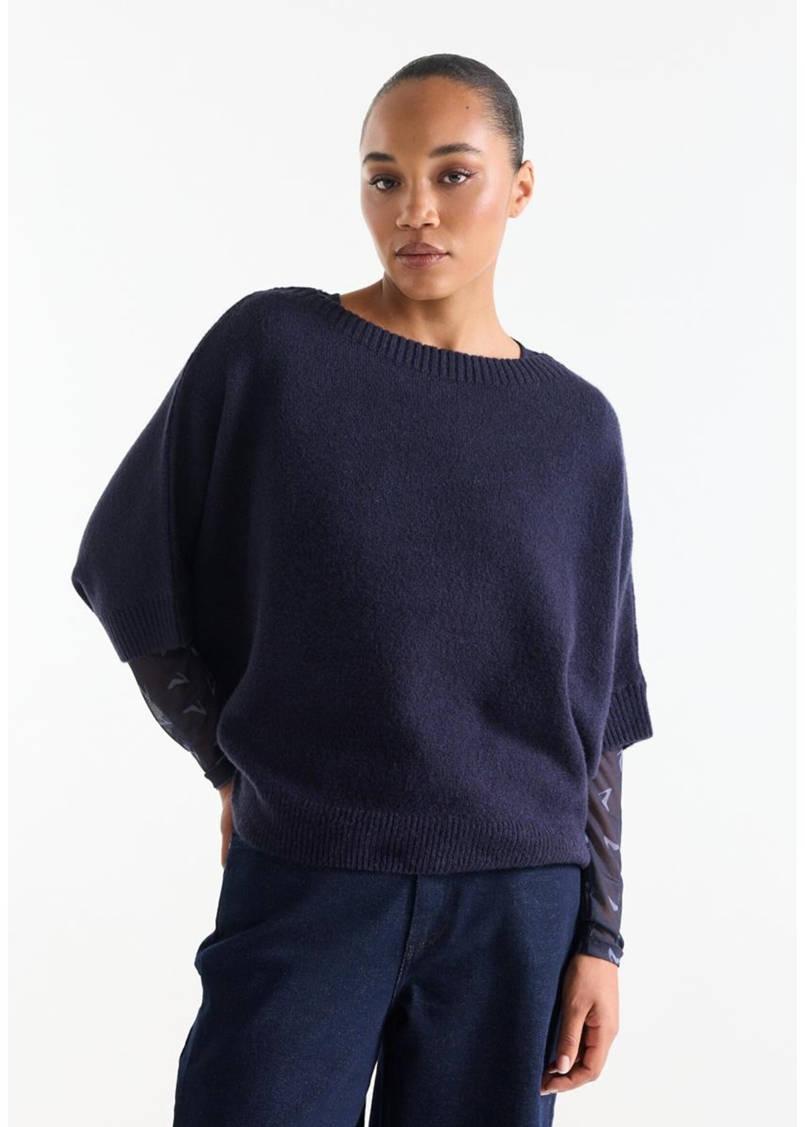 JANSEN JANSEN TRUI DACOTA  SHORT BATWING SLEEVE SK 163