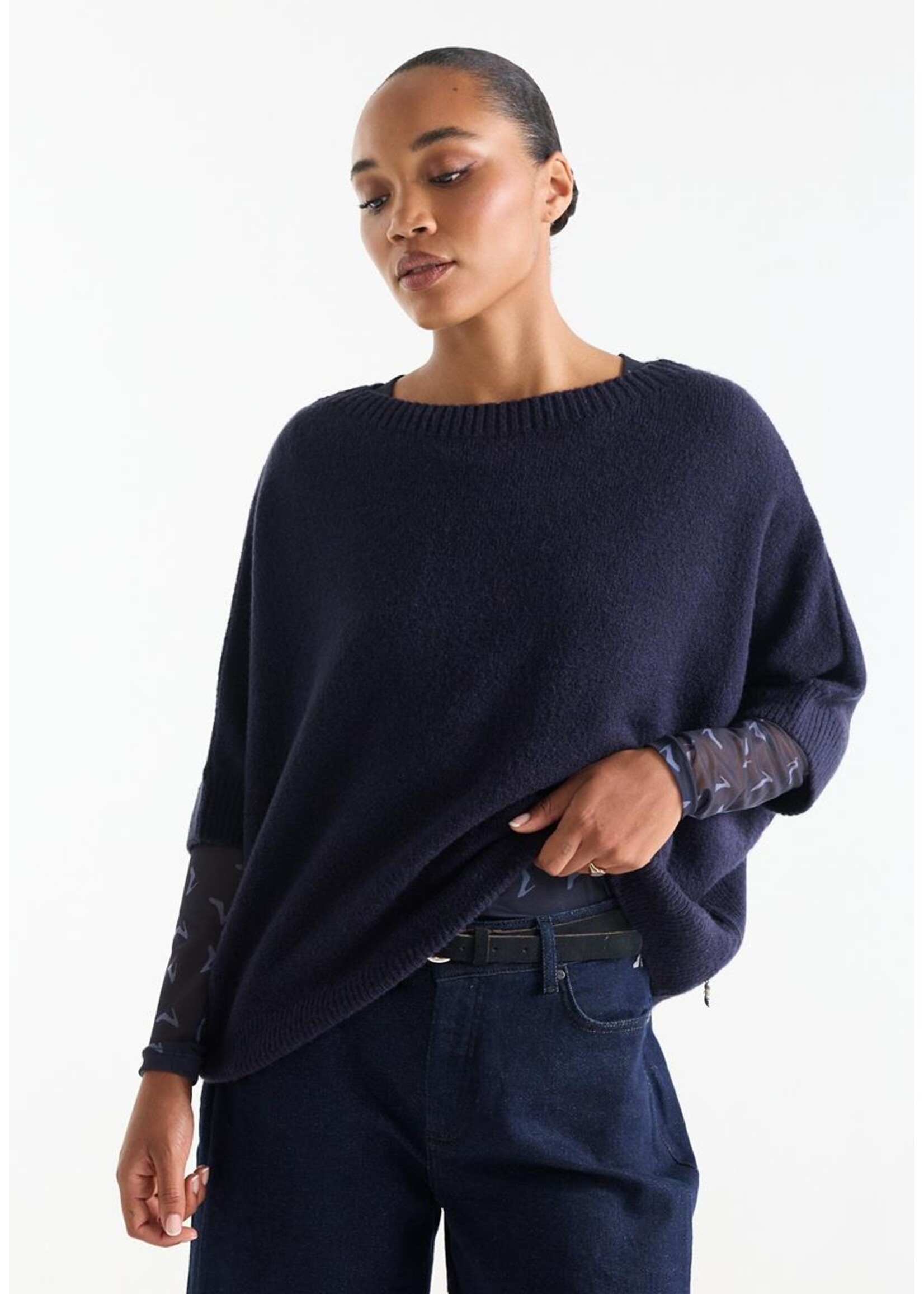 JANSEN JANSEN TRUI DACOTA  SHORT BATWING SLEEVE SK 163