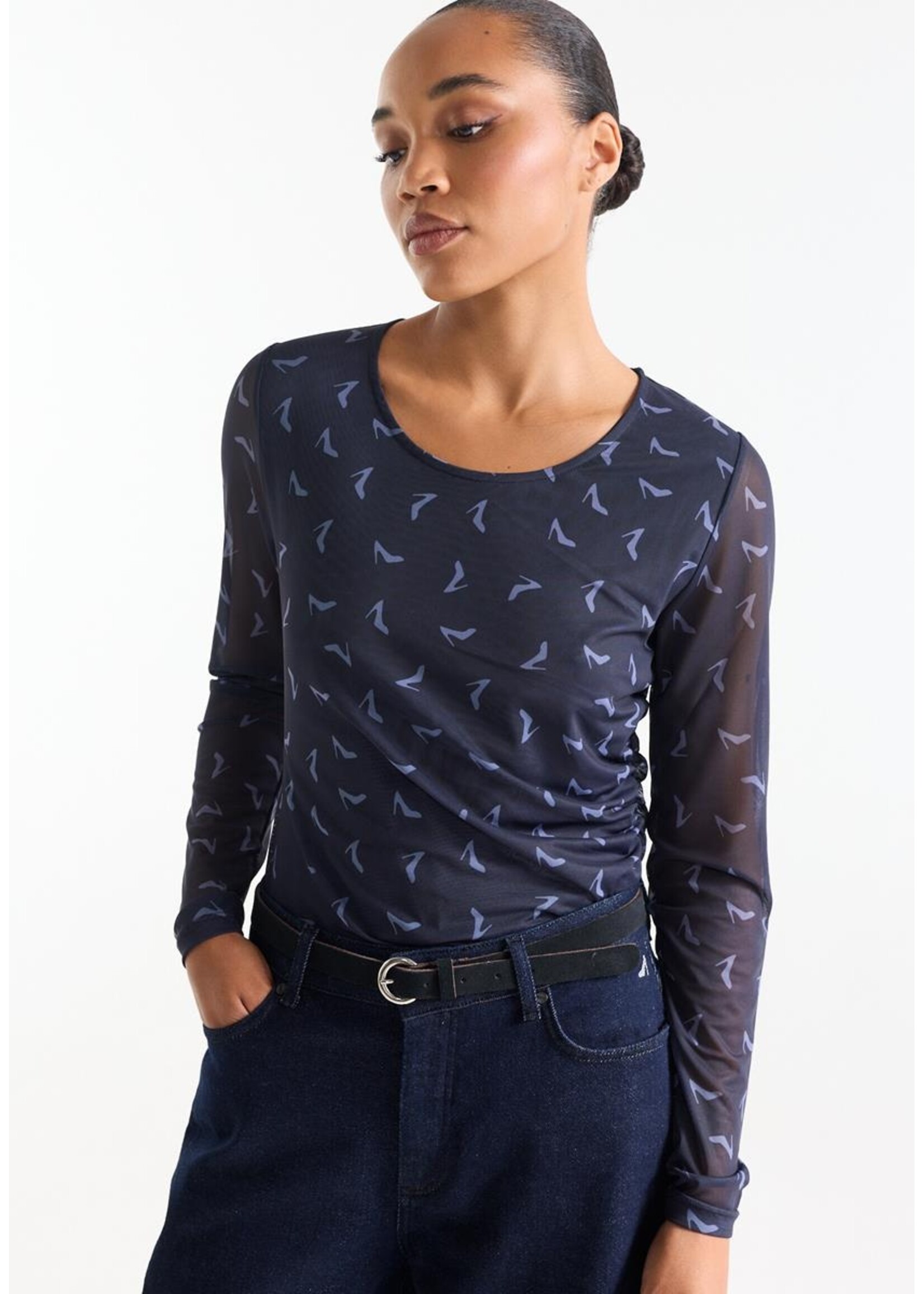 JANSEN JANSEN JENNY TOP MESH MHP 109
