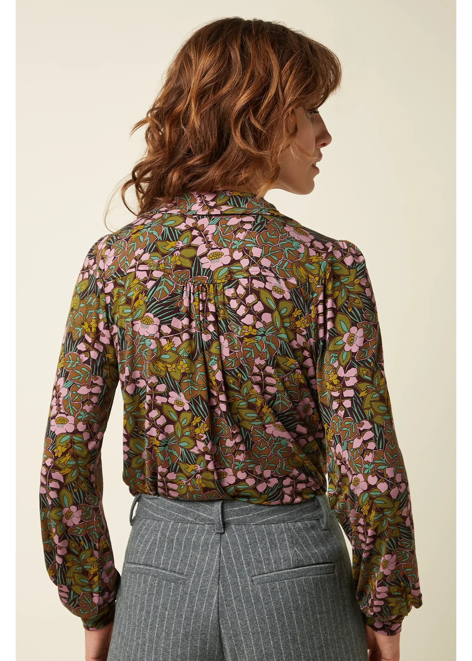 KING LOUIE KING LOUIE CARINA BLOUSE SIERRA 10957
