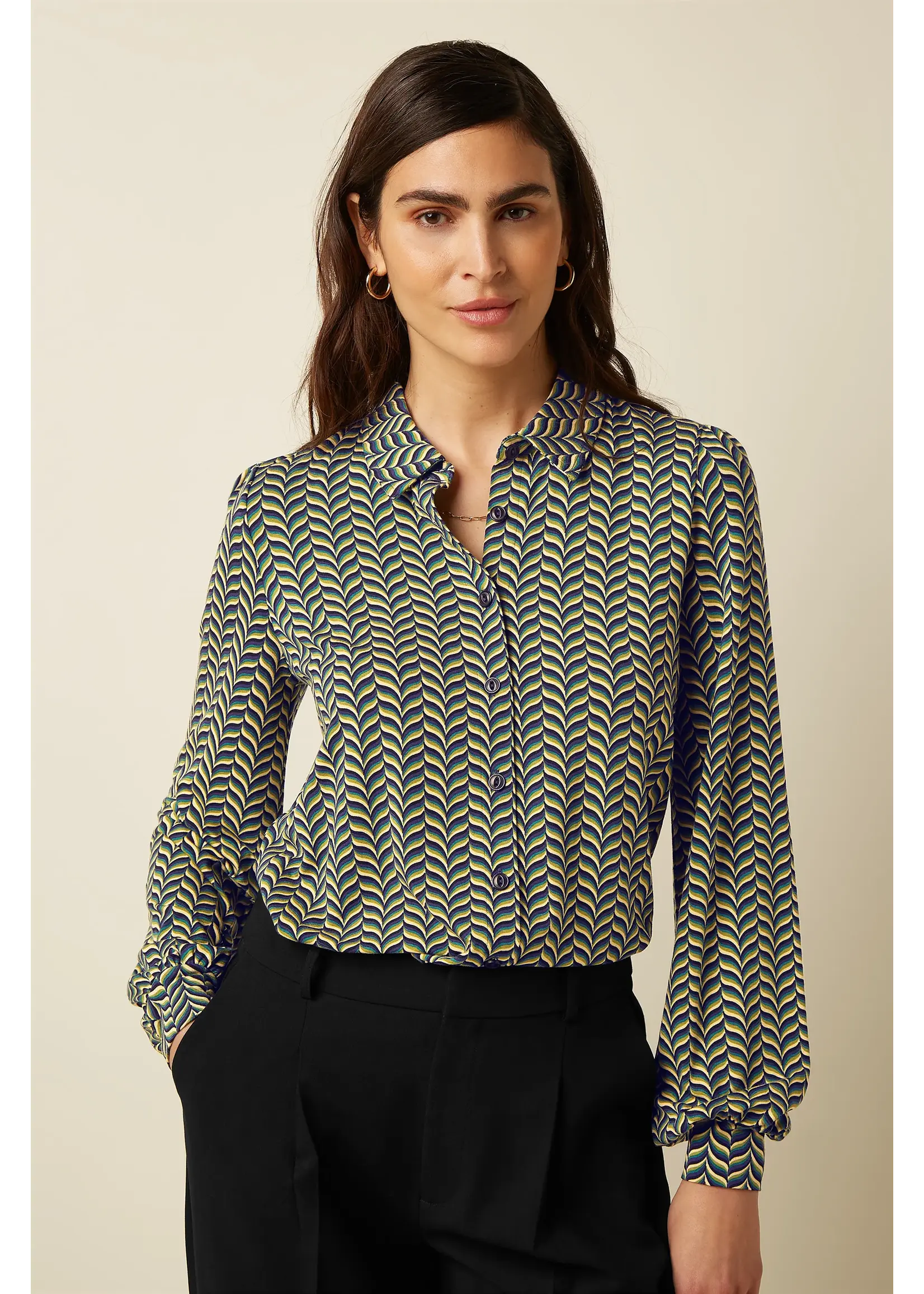 KING LOUIE KING LOUIE MAISIE BLOUSE MARAIS 11025