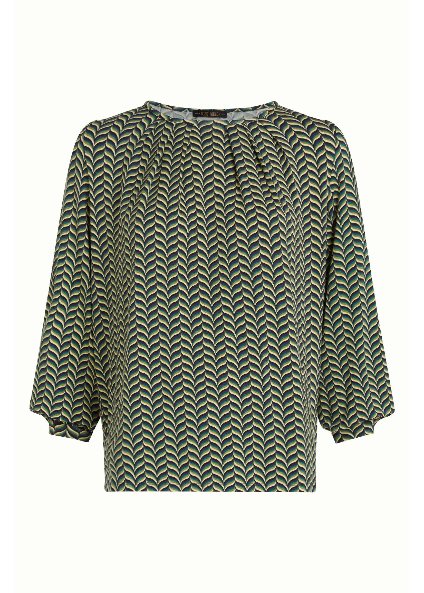 KING LOUIE KING LOUIE LAURA PLEAT TOP MARAIS 11026