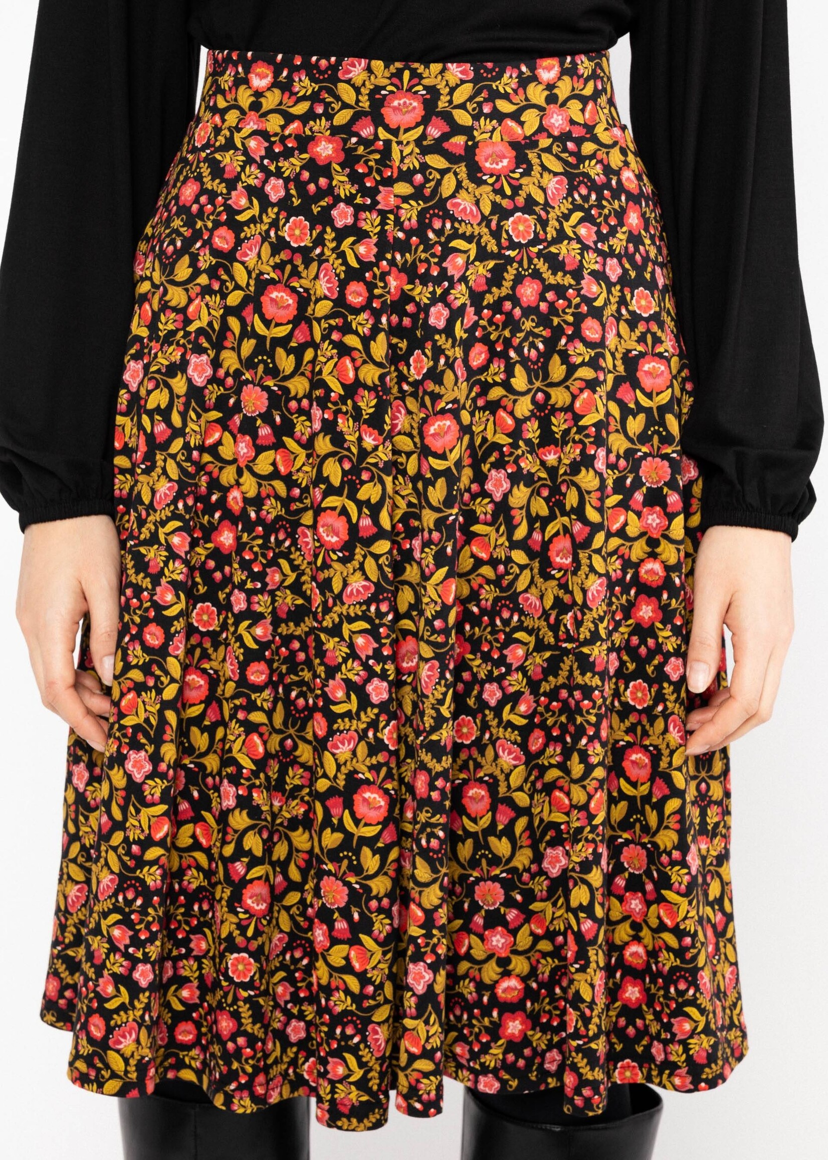 BLUTSGESCHWISTER BLUTSGESCHWISTER SKIRT WOODEN HEART CIRCULAR 1263-105