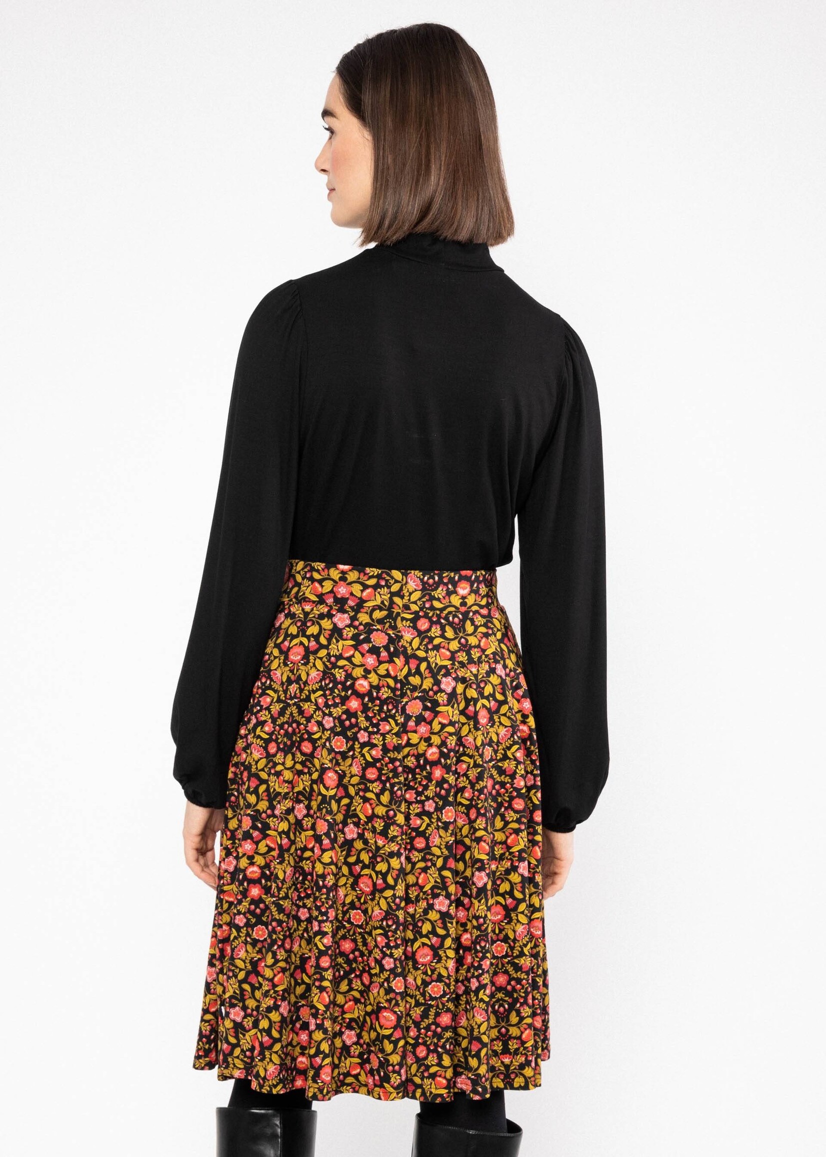 BLUTSGESCHWISTER BLUTSGESCHWISTER SKIRT WOODEN HEART CIRCULAR 1263-105