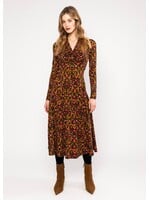 BLUTSGESCHWISTER BLUTSGESCHWISTER JERSEY DRESS HOT KNOT SHAWL 1263-100