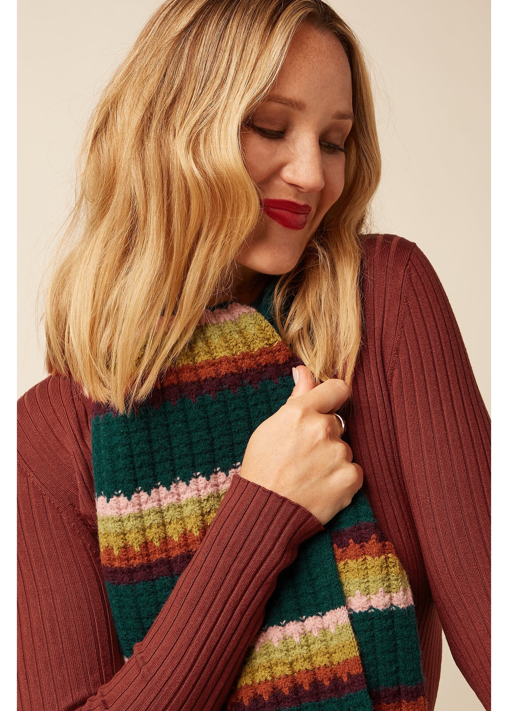 KING LOUIE KING LOUIE HARLEY STRIPE SCARF 10983