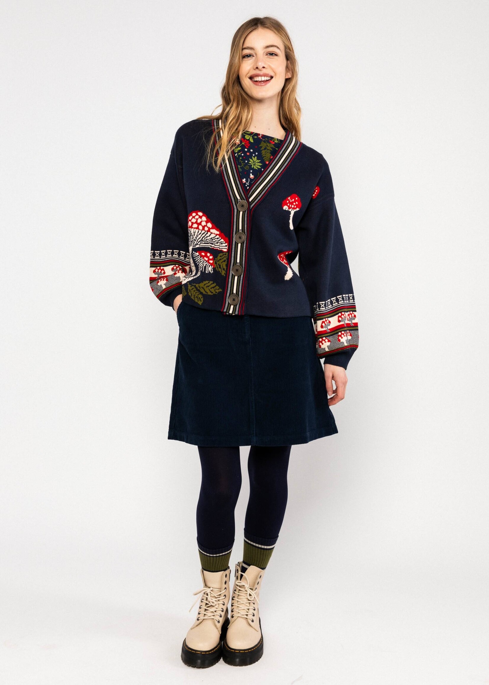 BLUTSGESCHWISTER BLUTSGESCHWISTER CARDIGAN CHARMING STORYTELLER  1263-241