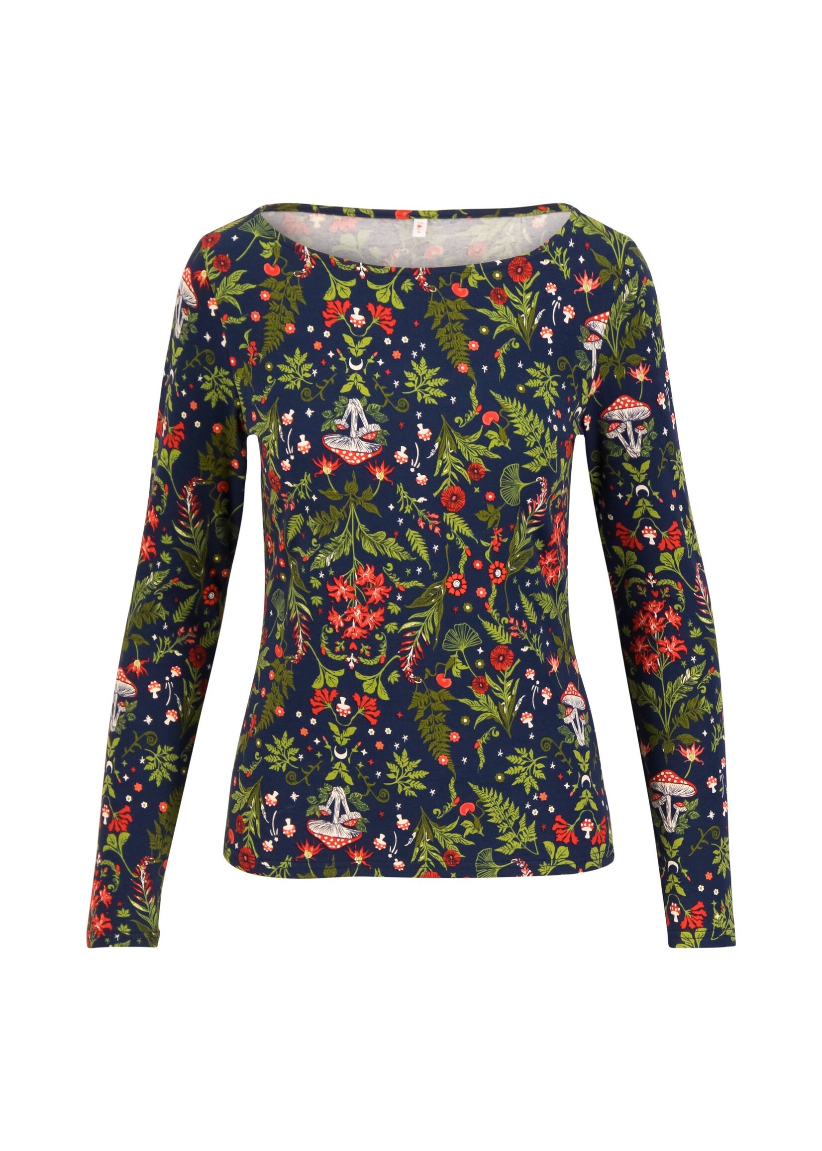BLUTSGESCHWISTER BLUTSGESCHWISTER T-SHIRT LONGSL. OH MARINE 1263-213