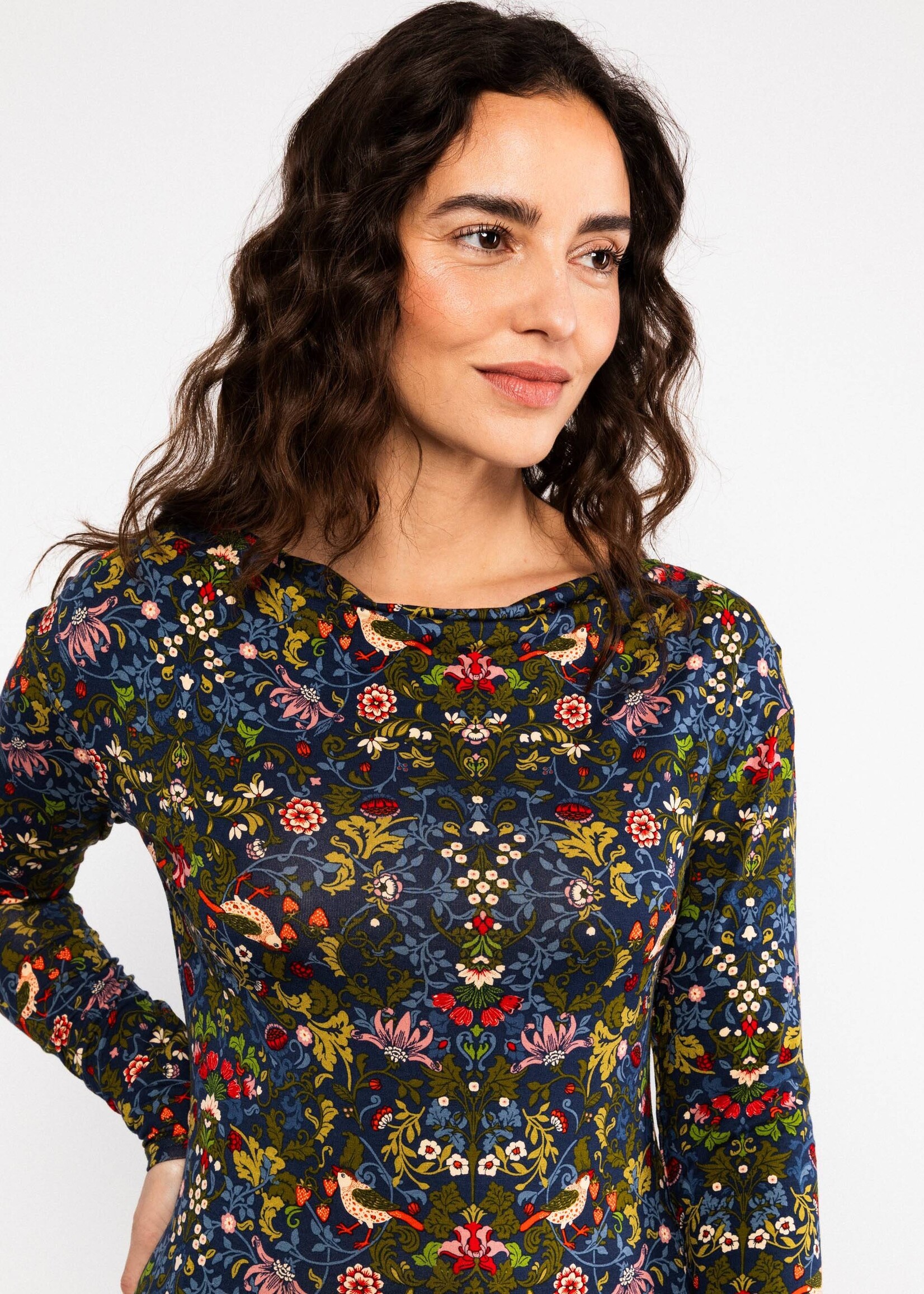 BLUTSGESCHWISTER BLUTSGESCHWISTER JERSEY TOP WISHFUL WATERFALL 1263-227