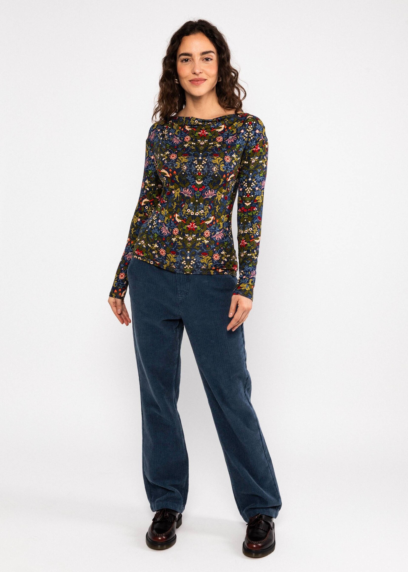 BLUTSGESCHWISTER BLUTSGESCHWISTER JERSEY TOP WISHFUL WATERFALL 1263-227
