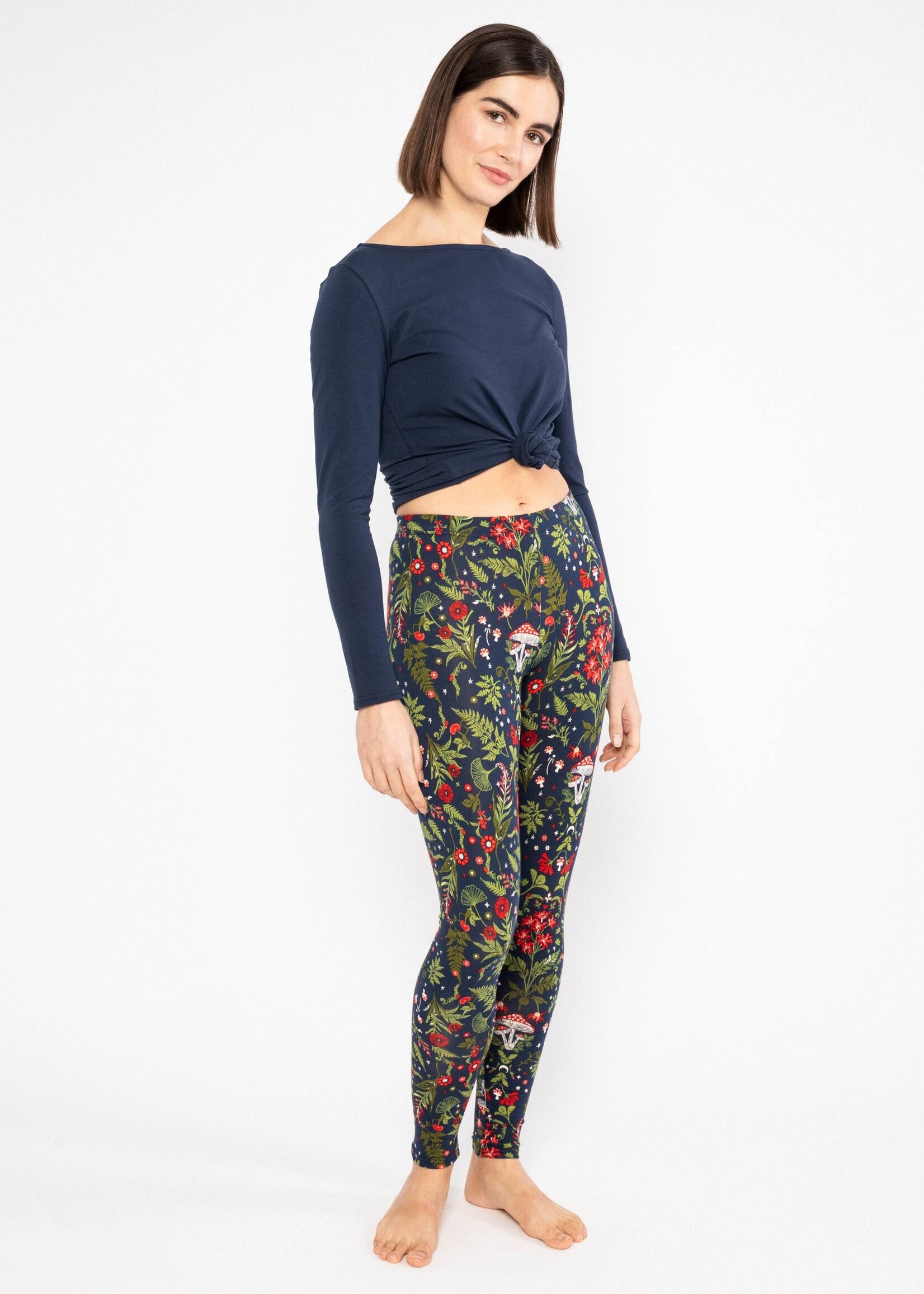BLUTSGESCHWISTER BLUTSGESCHWISTER COTTON LEGGING LOVELY LEGS 1263-215