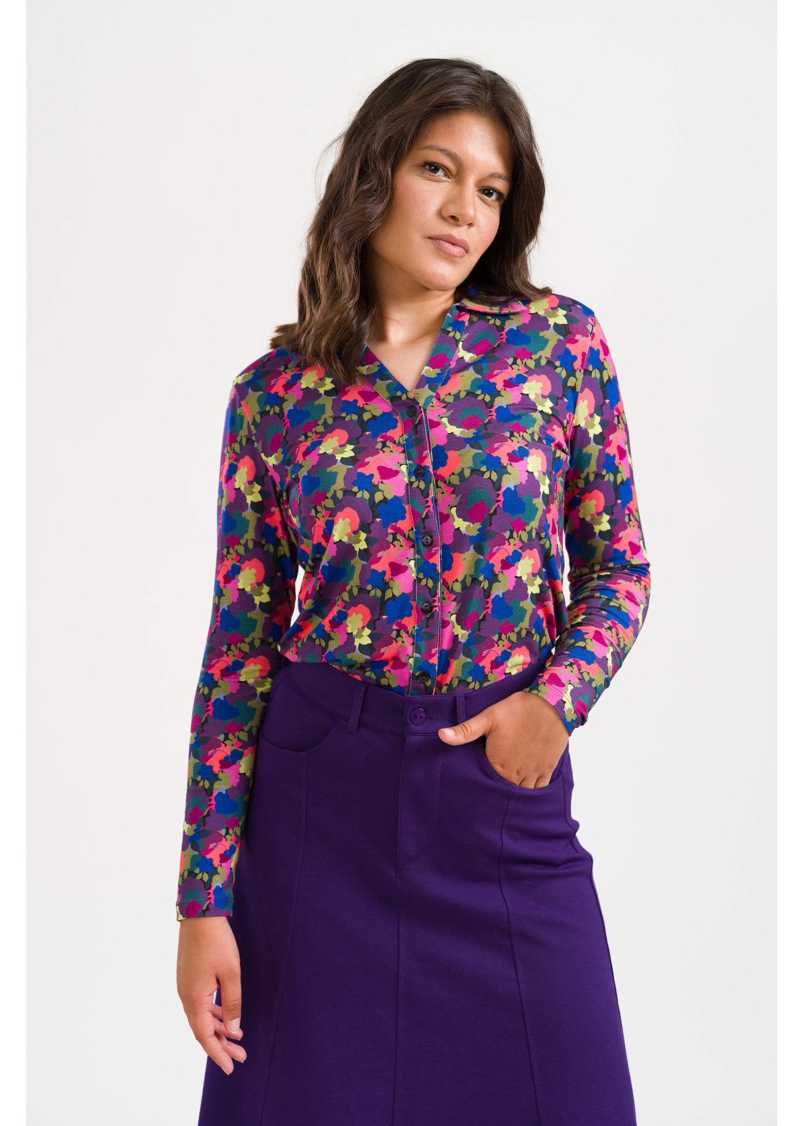 LALAMOUR LALAMOUR LENA BLOUSE BLOOM BOOM AW26031