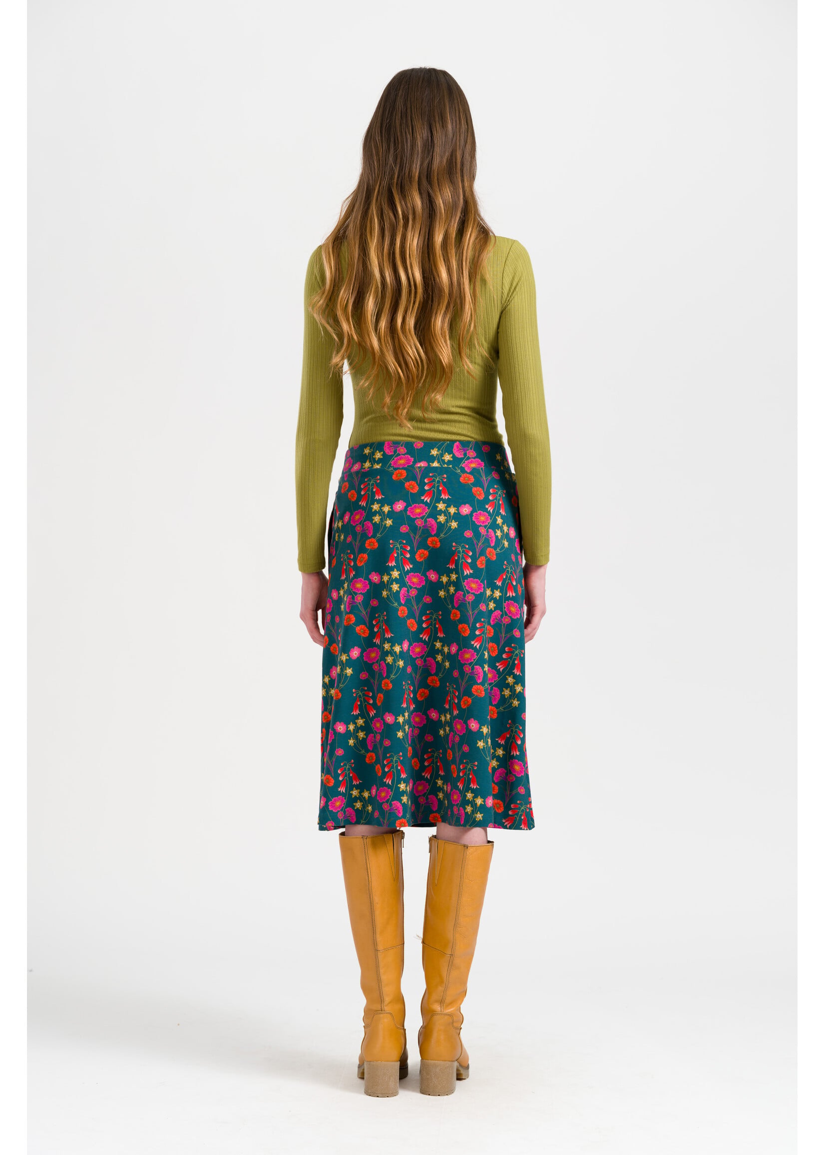 LALAMOUR LALAMOUR HOLLY SKIRT BOHEMIAN RAP AW26042