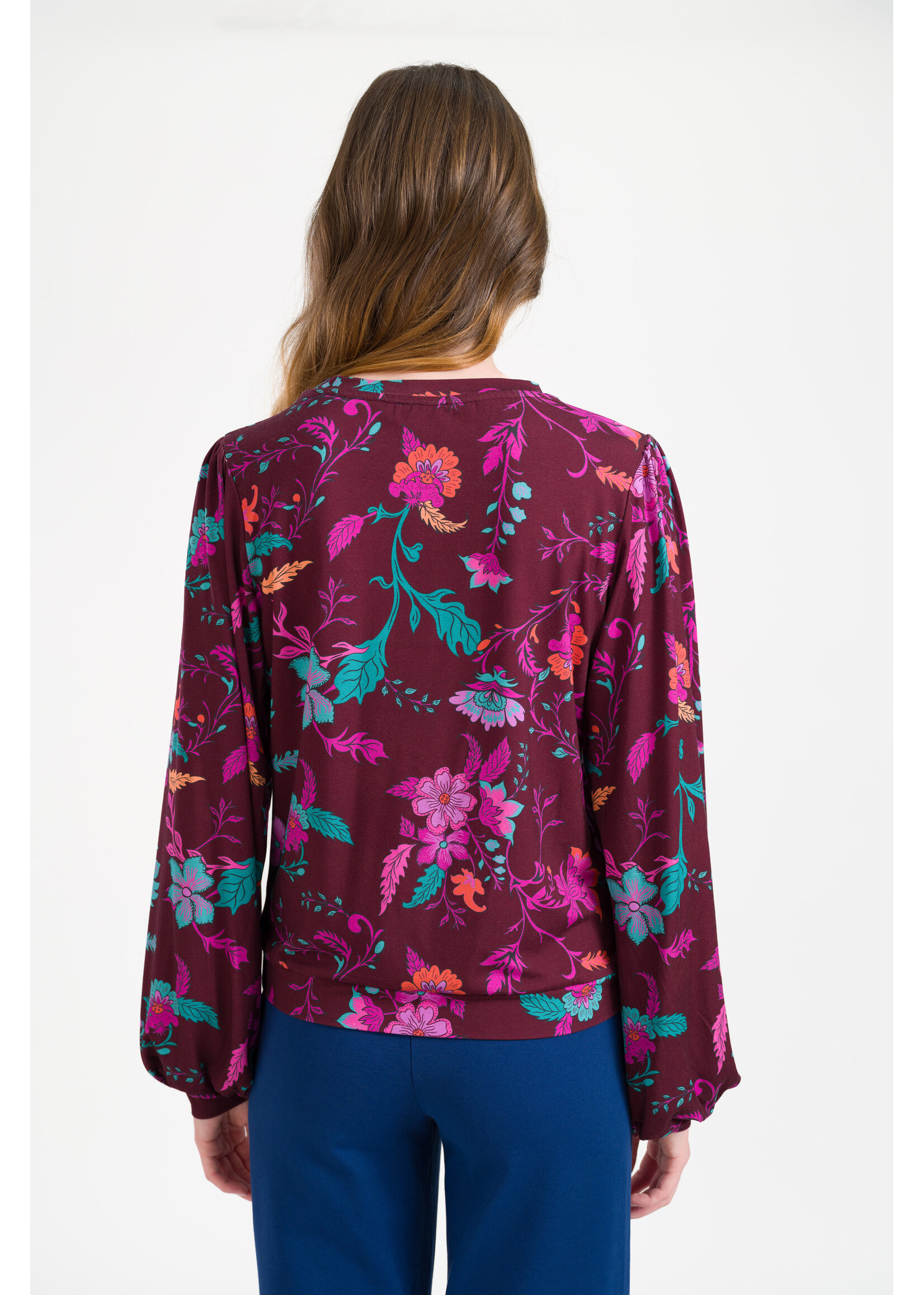 LALAMOUR LALAMOUR CATHY TOP DARK IVY AW26110