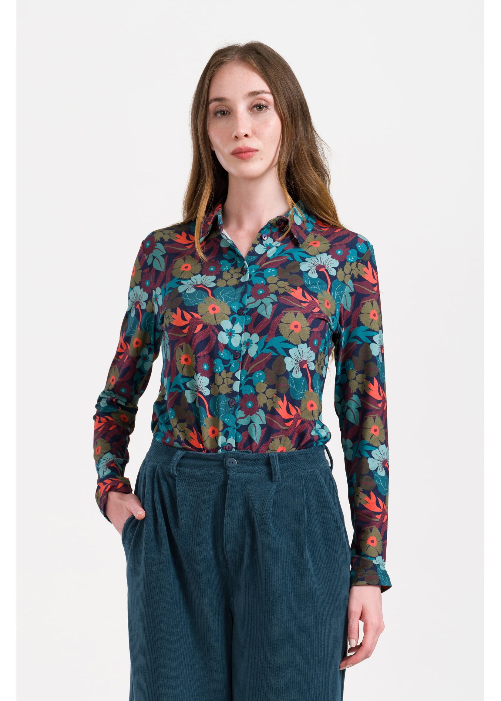 LALAMOUR LALAMOUR SILL BLOUSE SLOW BOOMER AW26352
