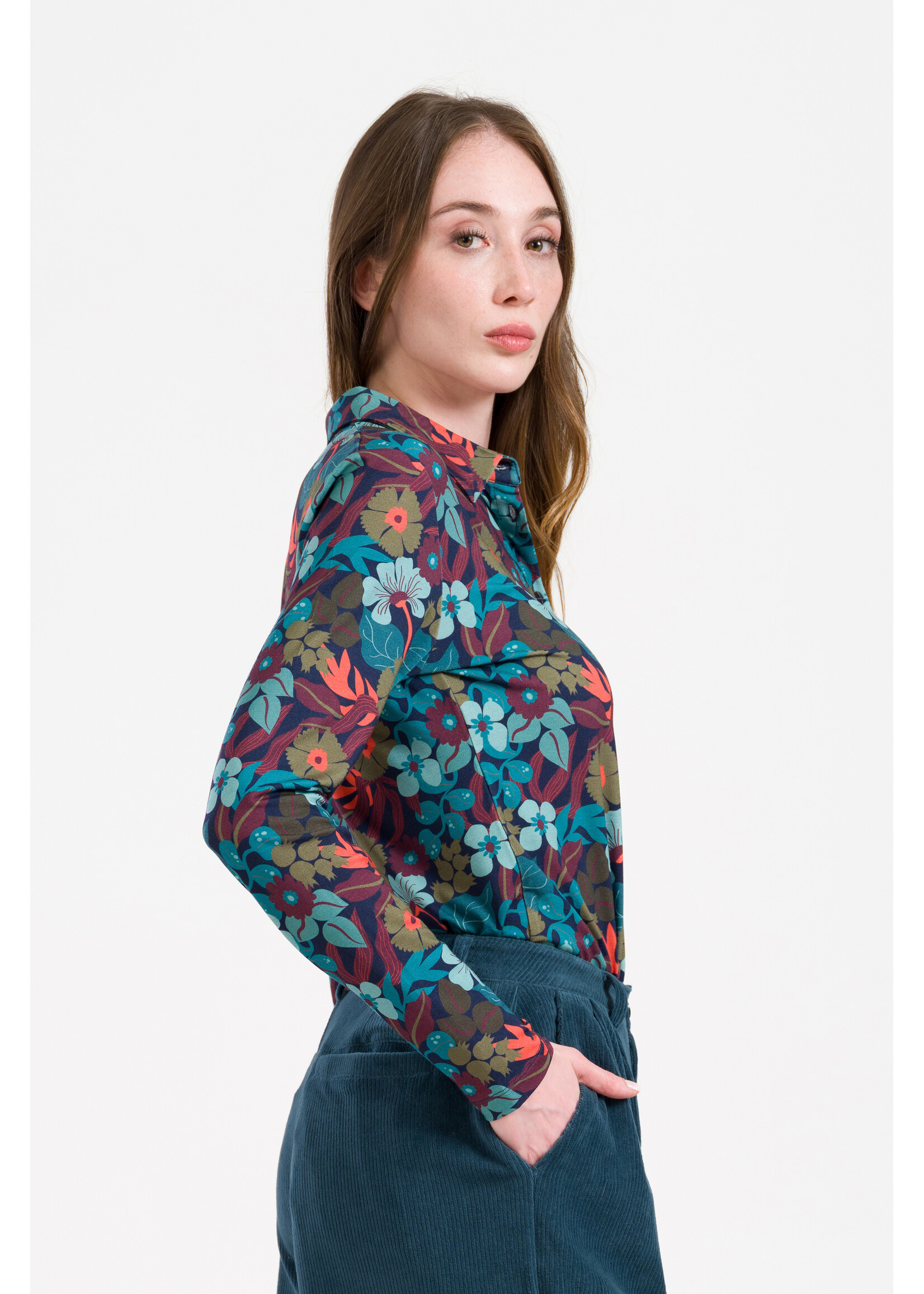 LALAMOUR LALAMOUR SILL BLOUSE SLOW BOOMER AW26352