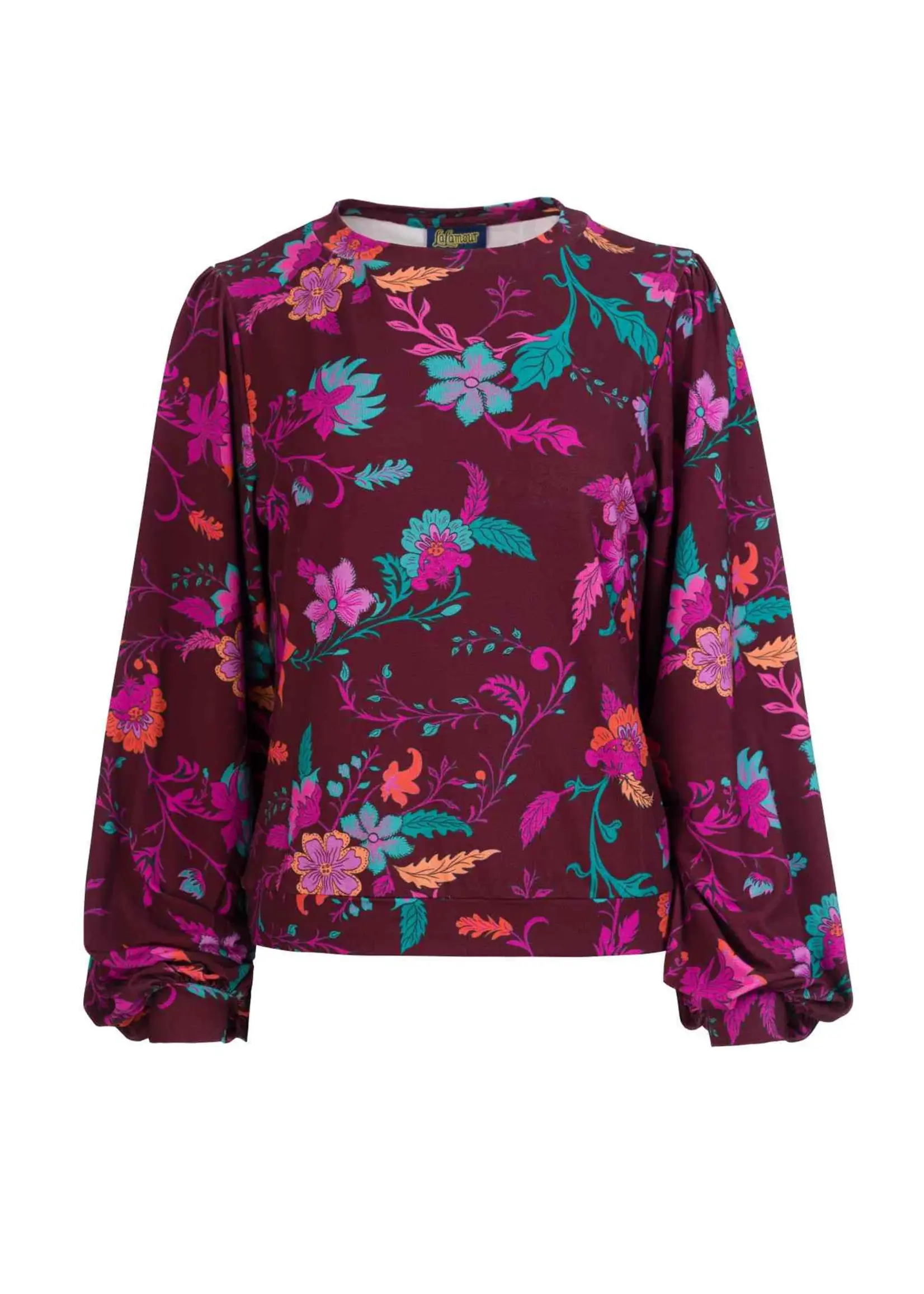 LALAMOUR LALAMOUR CATHY TOP DARK IVY AW26110