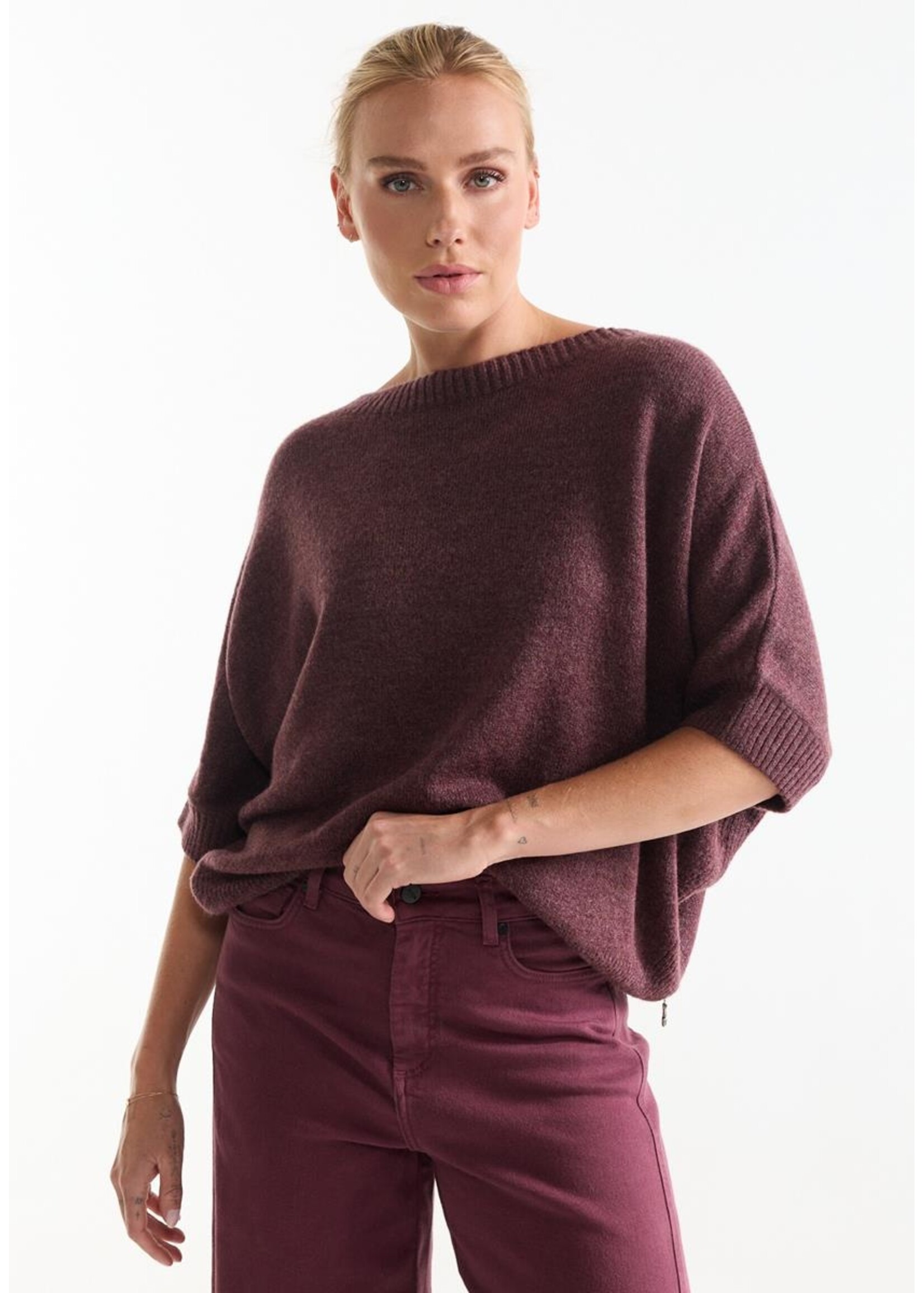 JANSEN JANSEN TRUI DACOTA  SHORT BATWING SLEEVE SK 163