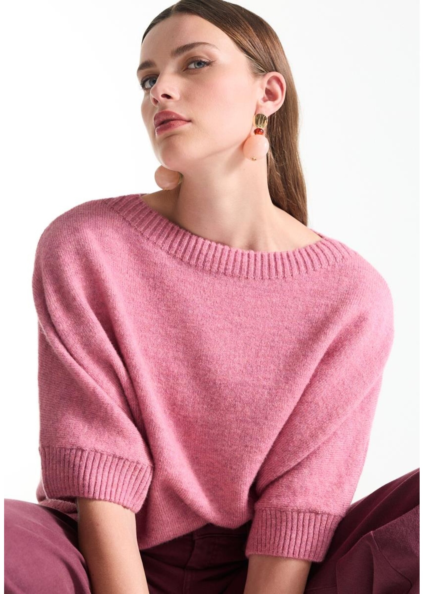 JANSEN JANSEN TRUI DACOTA  SHORT BATWING SLEEVE SK 163
