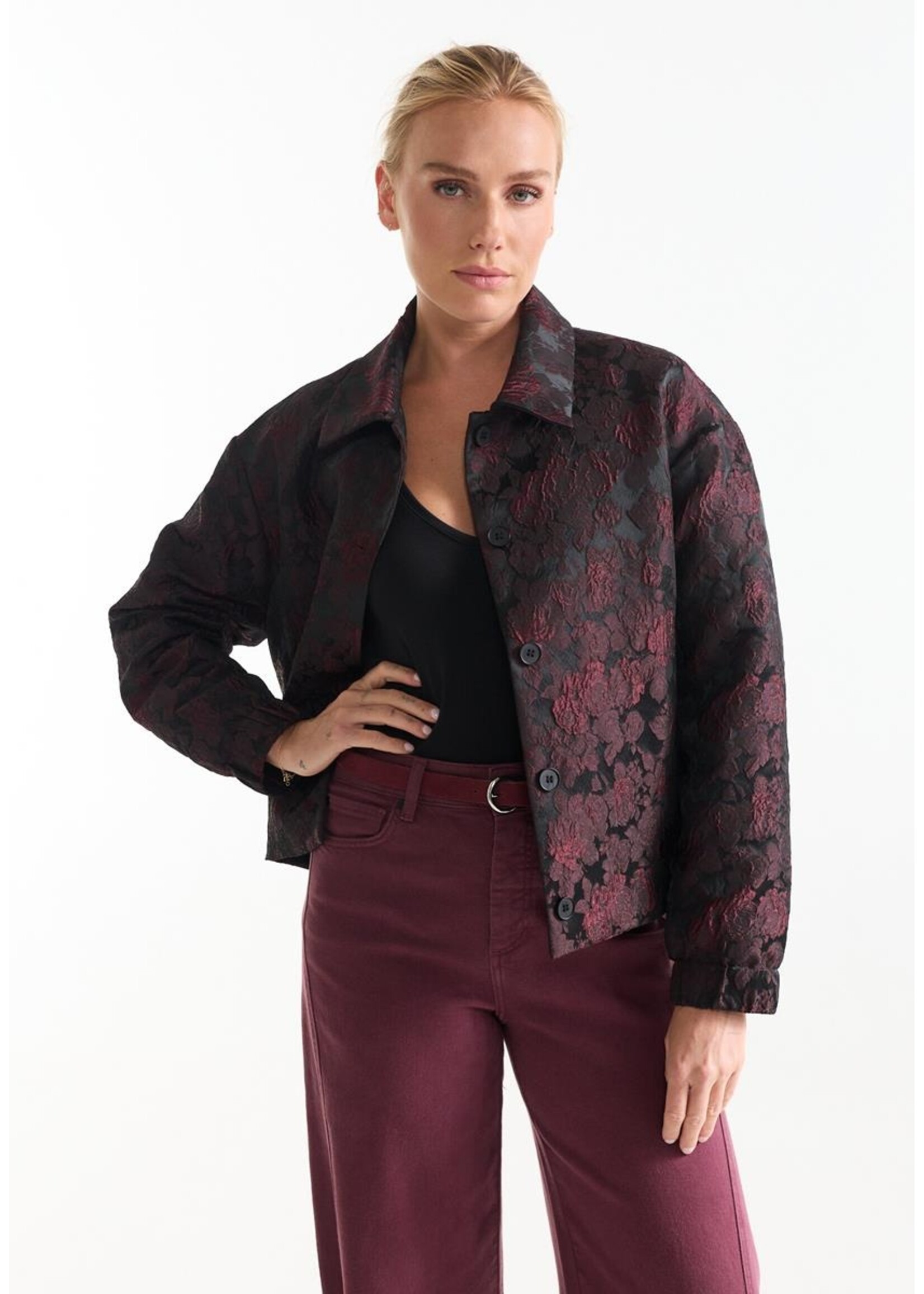 JANSEN JANSEN JASJE HELLA JACQUARD ROSES JR 227