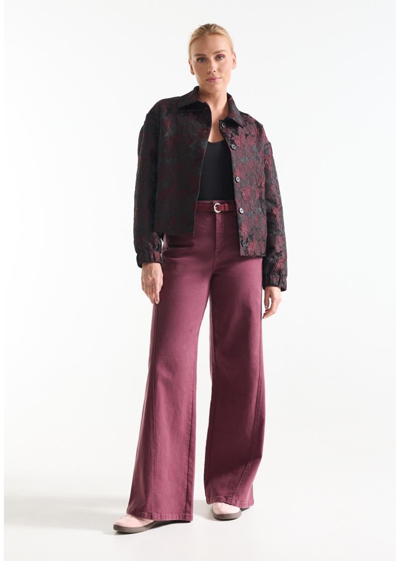 JANSEN JANSEN JASJE HELLA JACQUARD ROSES JR 227