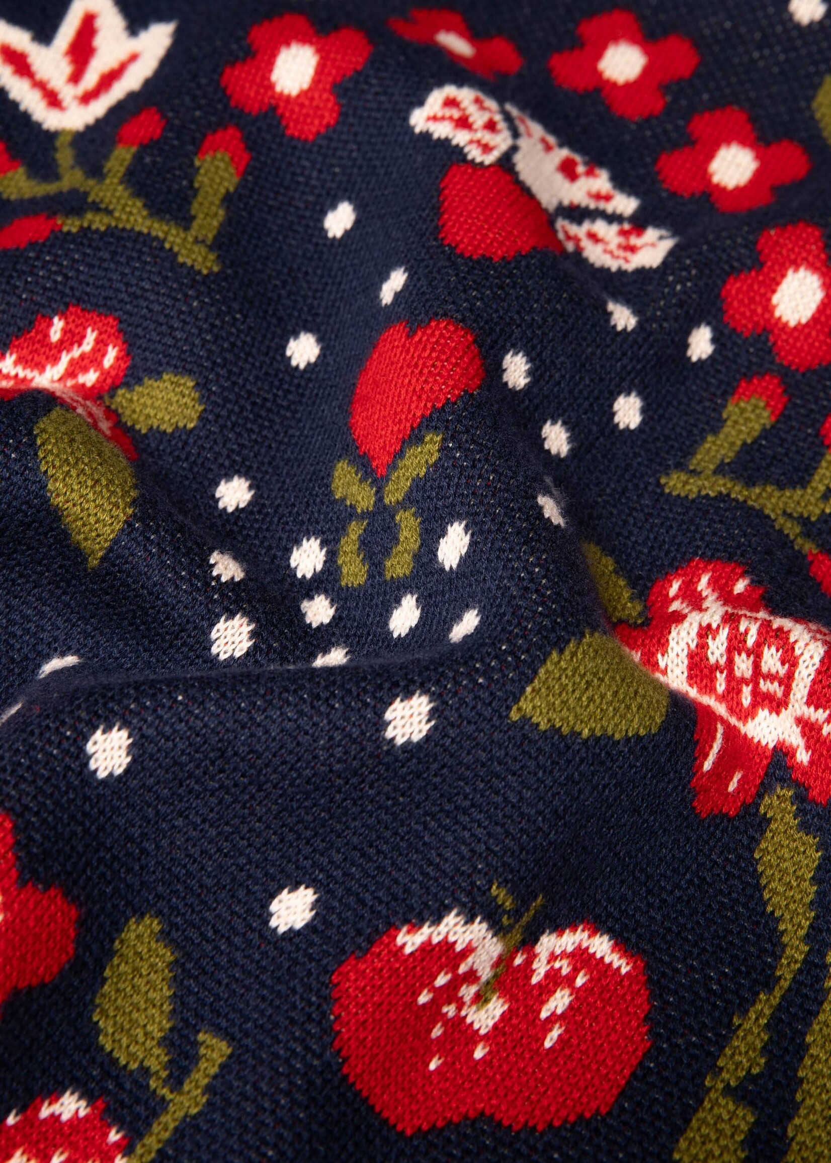 BLUTSGESCHWISTER BLUTSGESCHWISTER KNITTED JUMPER COLD DAY WARM HEART 1263-501