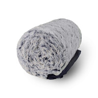 Plaid in Heaven Superzachte fleece deken, blauw-wit