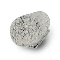 Plaid in Heaven Grote  superzachte fleece deken, zwart-wit