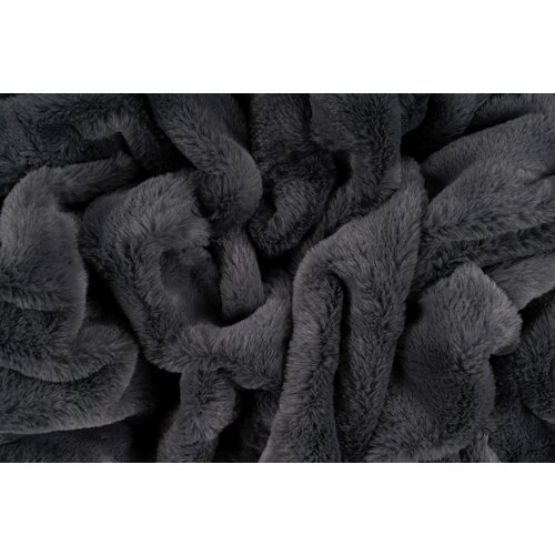 Plaid in Heaven Super zachte fleece deken, grafietgrijs