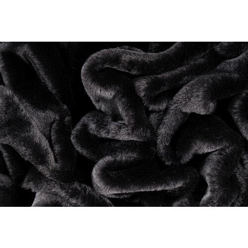 Plaid in Heaven Superzachte zwarte fleece deken