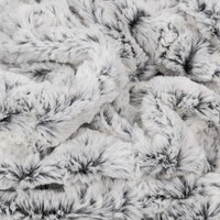 Plaid in Heaven Grote  superzachte fleece deken, zwart-wit