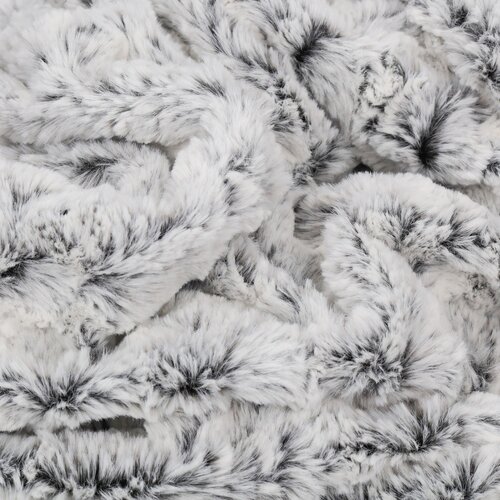 Plaid in Heaven Grote  superzachte fleece deken, zwart-wit