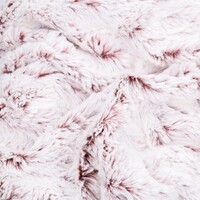 Plaid in Heaven Superzachte fleece deken, rood-wit
