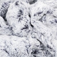 Plaid in Heaven Superzachte fleece deken, blauw-wit