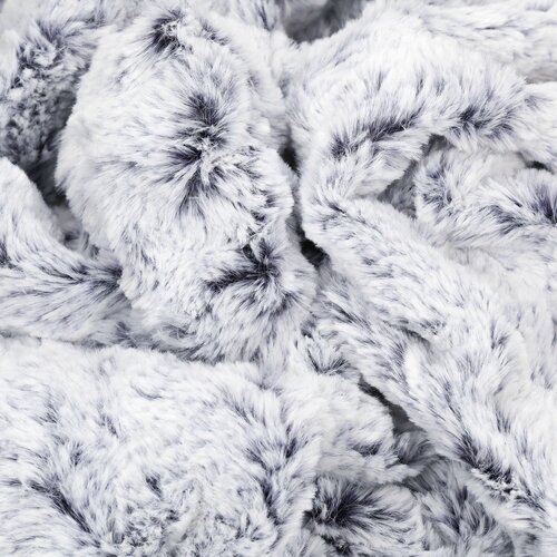 Plaid in Heaven Superzachte fleece deken, blauw-wit