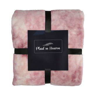 Plaid in Heaven Fleece deken - groot - roze gemêleerd