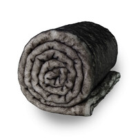 Plaid in Heaven Superzachte fleece deken in donkergrijze vachtlook