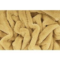 Plaid in Heaven Superzachte gele fleece deken