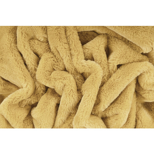 Plaid in Heaven Superzachte gele fleece deken