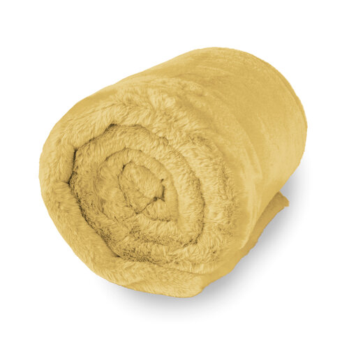 Plaid in Heaven Superzachte gele fleece deken