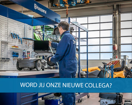 Vacature Monteur Tuin en Park techniek