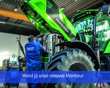 Vacature Monteur Landbouw