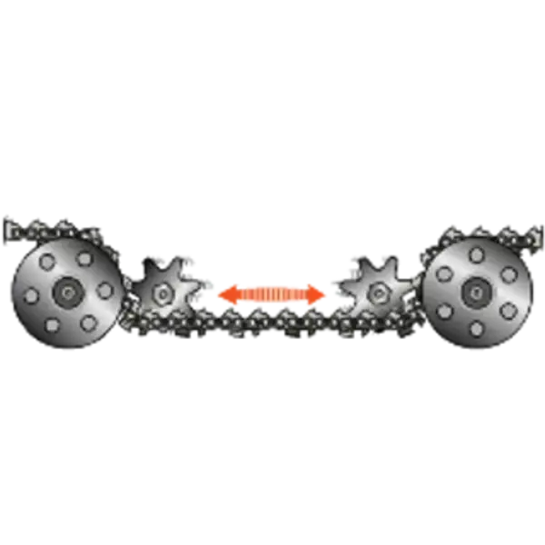 Husqvarna HUSQVARNA Zaagketting X-CUT SP33G Semi chisel PIXEL .325" 1,3 mm
