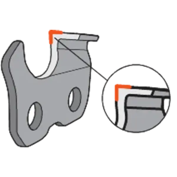 Husqvarna HUSQVARNA X-CUT S93G Semi-beitel 3/8” mini 1,3 mm