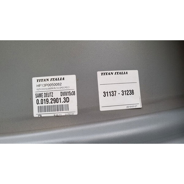 Deutz-Fahr Deutz-Fahr VELGSET DWW15X38 8GT GROOT 6140  TTV