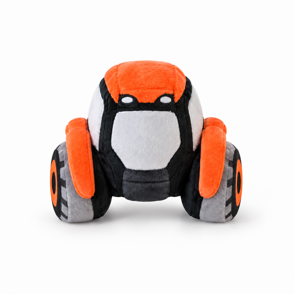 Kubota Kubota tractor knuffel – zacht cadeau voor kleine tractorfans