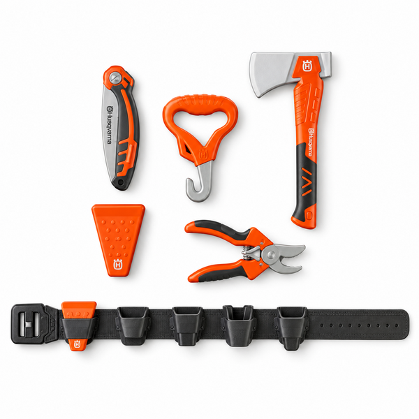 Husqvarna Husqvarna speelgoed tuinset met gereedschapsriem – vanaf 3 jaar