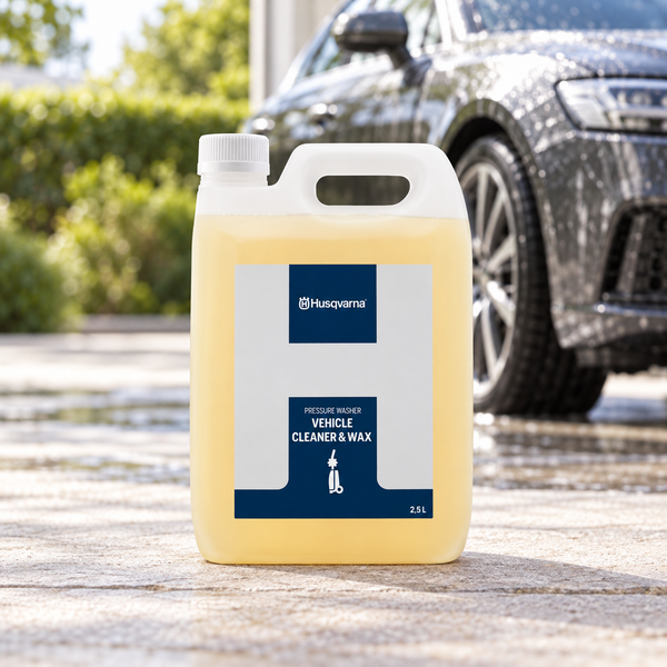 Husqvarna Husqvarna Voertuigreiniger & Wax 2,5 liter – autoshampoo met glans