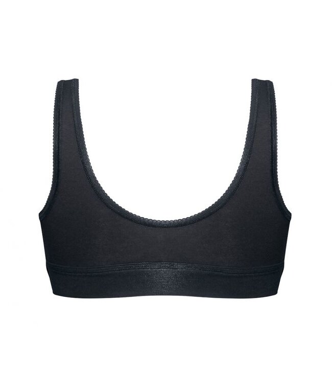 SLOGGI DOUBLE COMF TOP ZWART